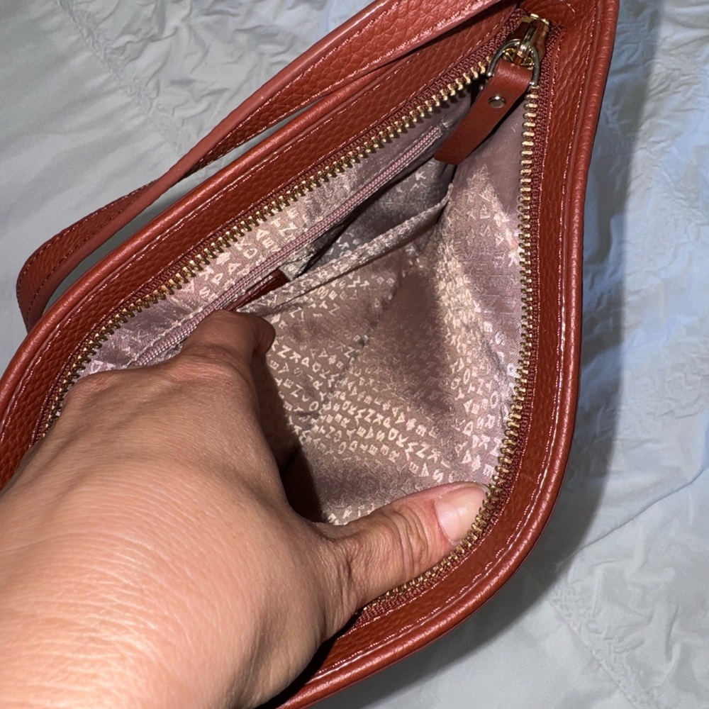 Kate Spade Reddish Brown Leather Crossbody Bag - Chester Street Dessi NWT - Picture 5 of 13